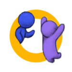 Avatars jumping icon